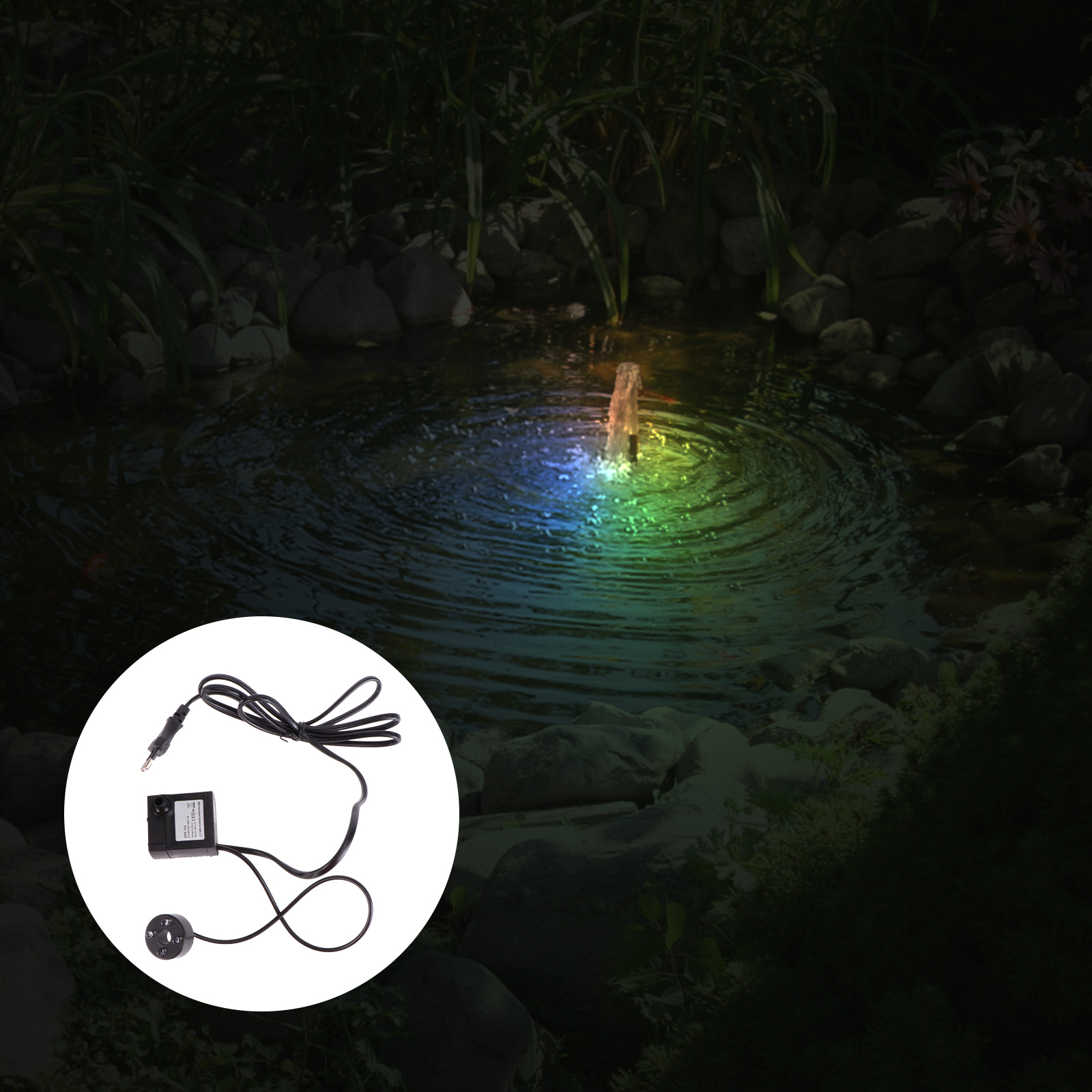 5W Submersible Circulating Wat - Pond Light Submersible incelemesi ve fiyatı