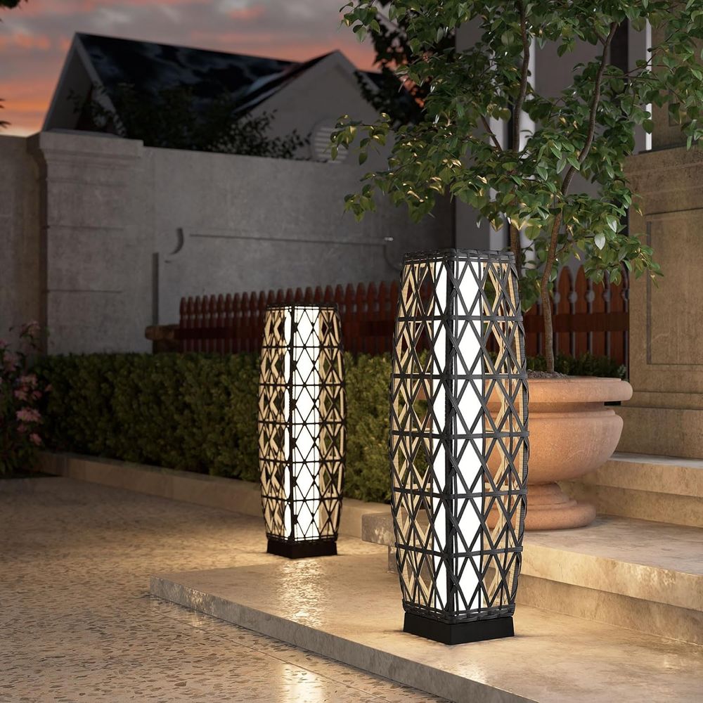 Grand patio 2-Piece Solar Outd - Outdoor Lighting Deck incelemesi ve fiyatı