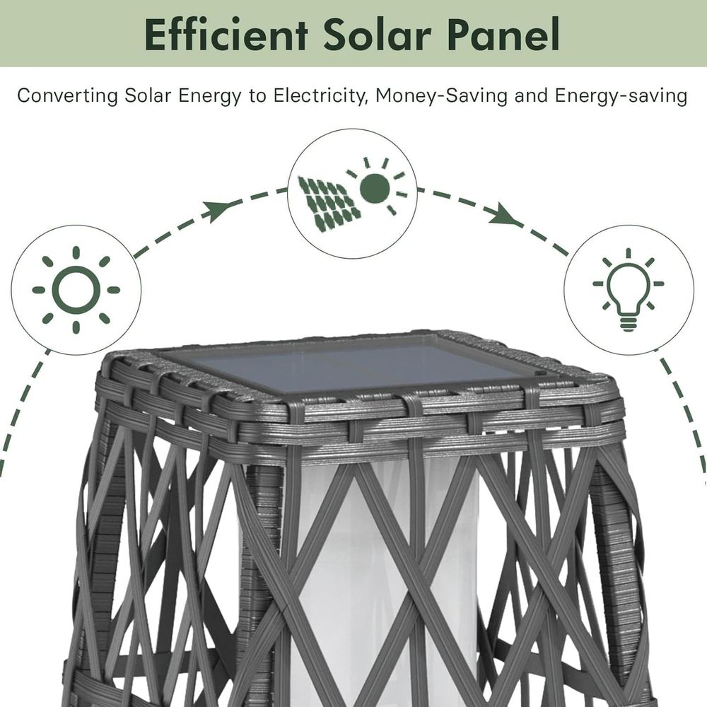 Grand patio 2-Piece Solar Outd - Outdoor Lighting Deck incelemesi ve fiyatı