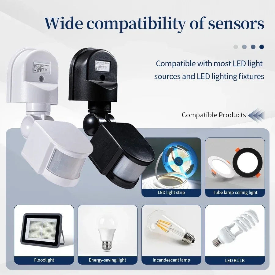 12V PIR Motion Sensor 110-240V - Outdoor Lighting Motion Sensor incelemesi ve fiyatı